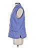 Coldwater Creek 100% Polyester Blue Vest Size M - photo 5