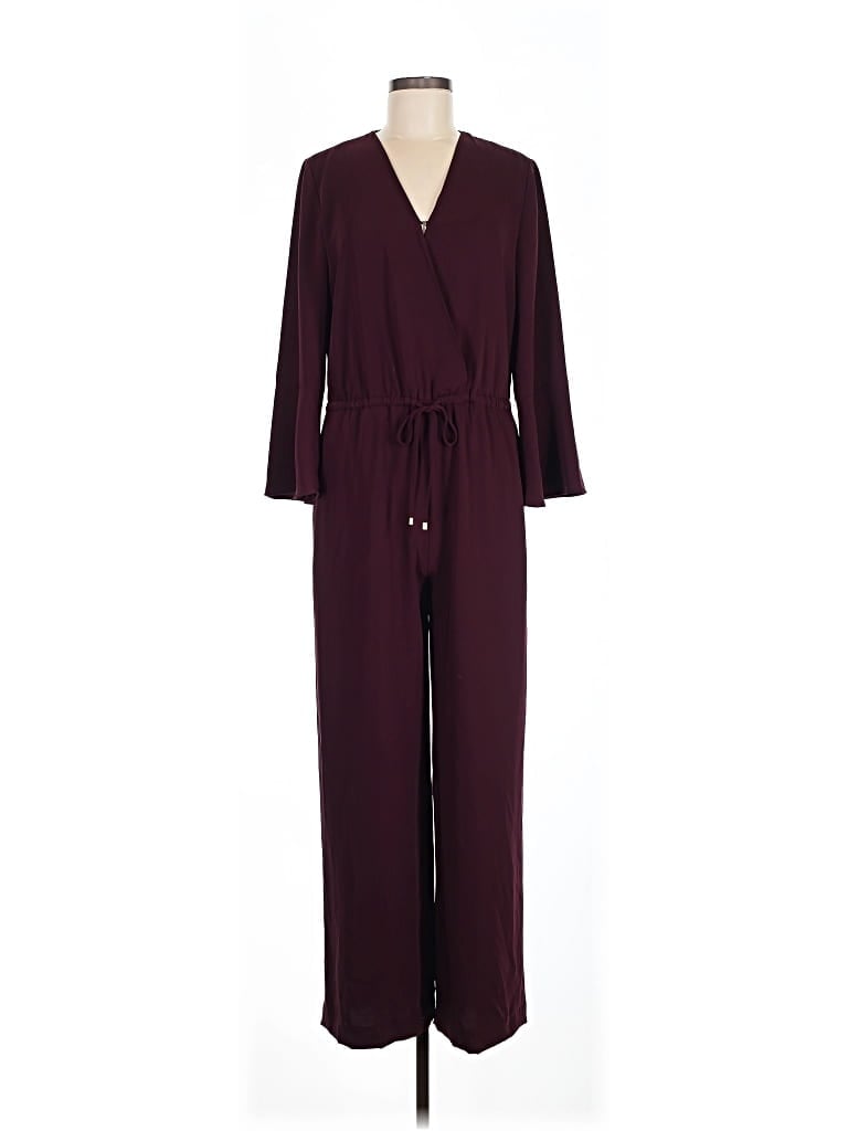 Pre-owned Polo Ralph Lauren Jumpsuit In Burgundy