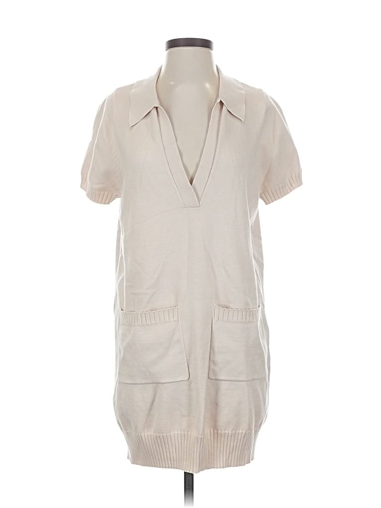 Pre-owned Show Me Your Mumu Casual Dress In White