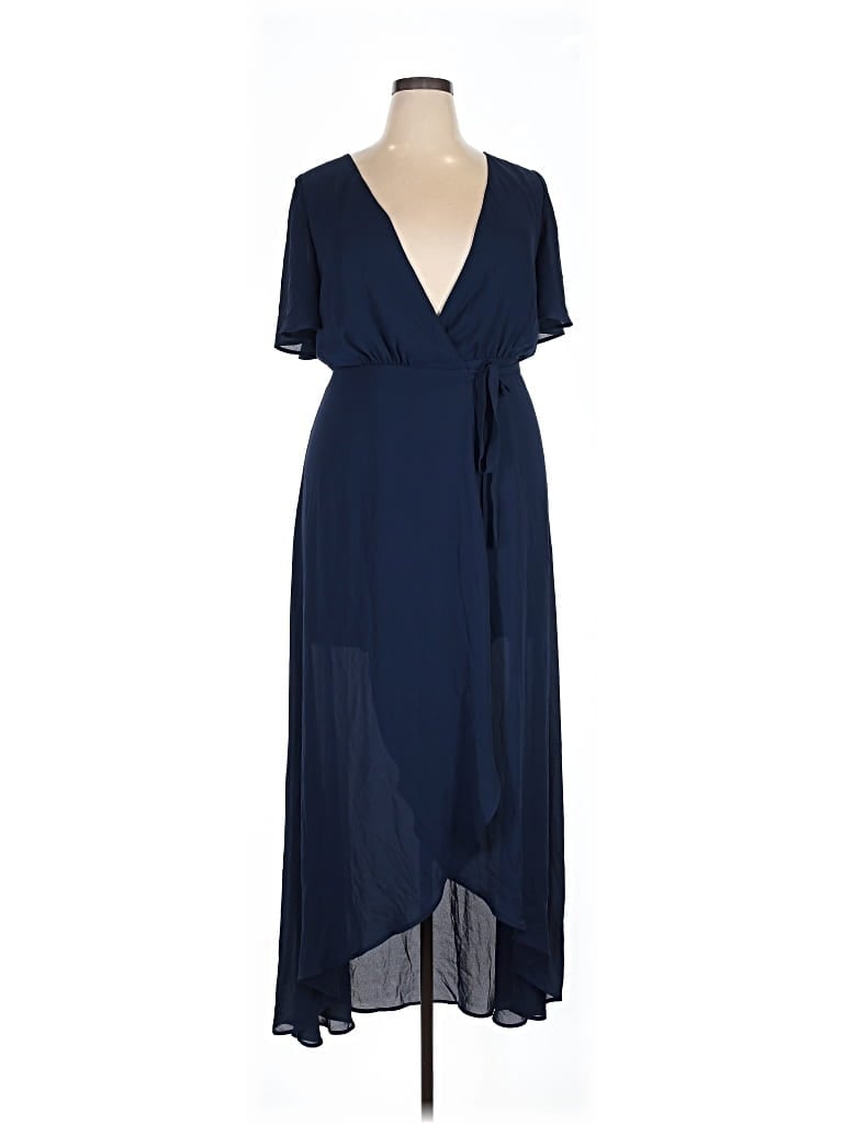 Pre-owned Show Me Your Mumu Casual Dress In Blue