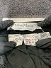 Max Mara 100% Cupro Solid Black Casual Skirt Size 8 - photo 3