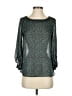 Ann Taylor LOFT 100% Polyester Teal 3/4 Sleeve Blouse Size S - photo 1