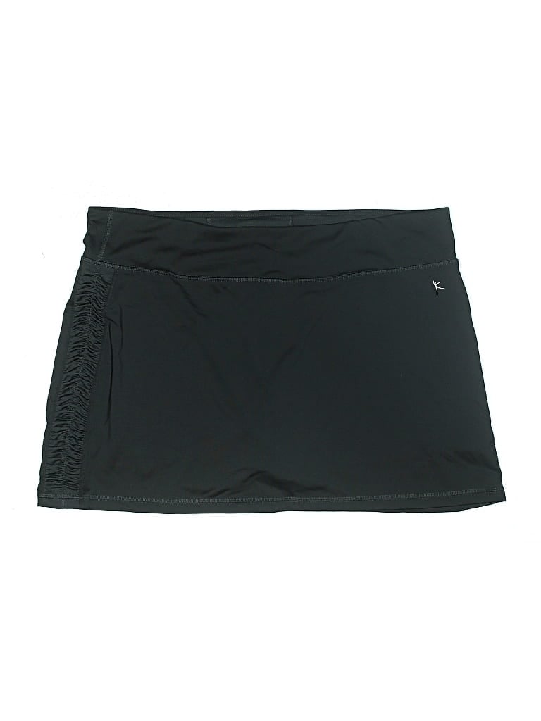 Pre-owned Danskin Now Active Skort In Black