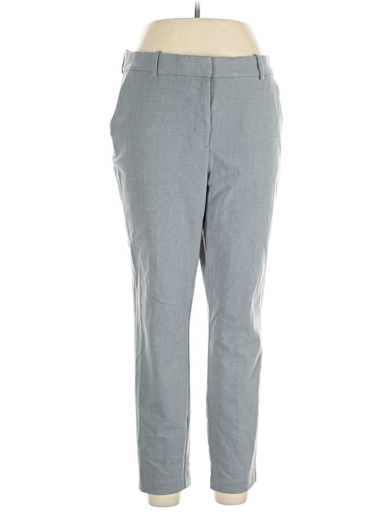 Pre-owned H&m Casual Pants In Gray