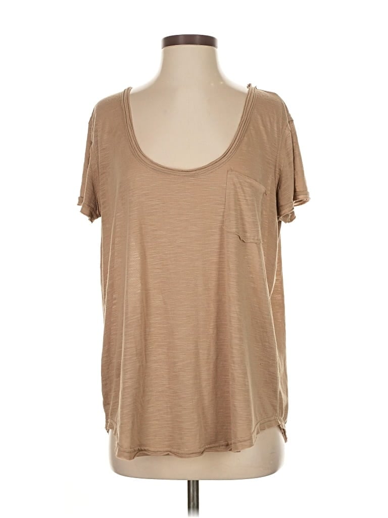 Pre-owned Pol Short Sleeve T-shirt In Brown