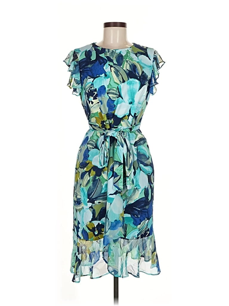 Pre-owned Shelby & Palmer Cocktail Dress In Blue