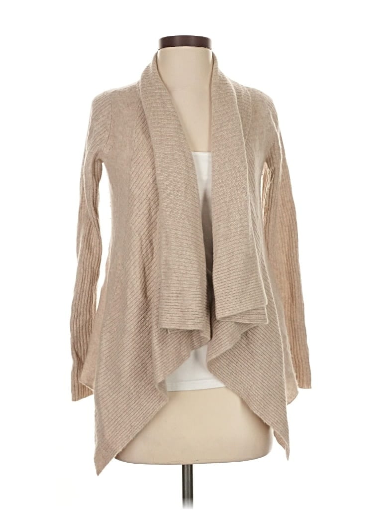 Pre-owned Cynthia Rowley Tjx Cashmere Cardigan Sweater In Brown