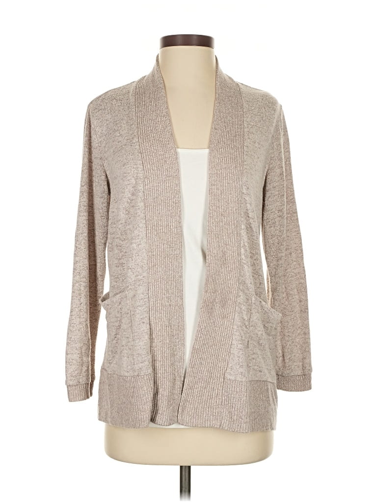 Pre-owned Bobeau Cardigan Sweater In Brown