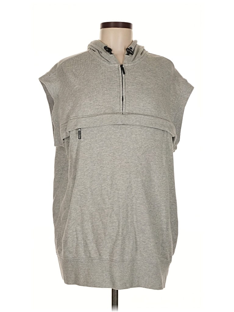 Pre-owned Eddie Bauer Sweater Vest In Gray