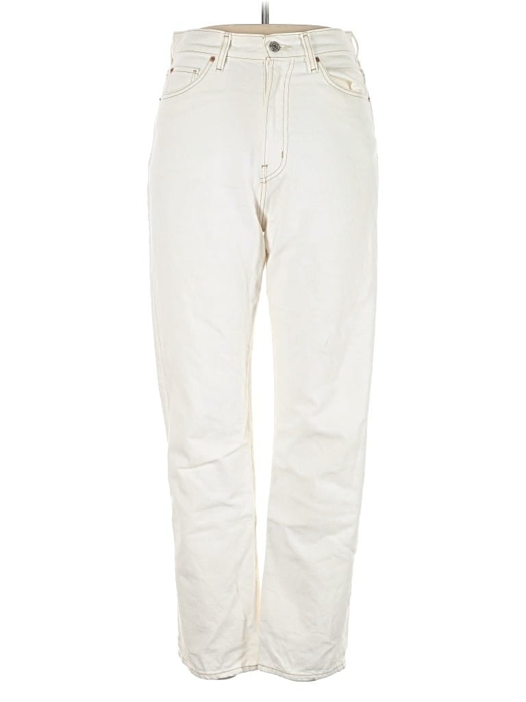 Pre-owned Bdg Jeans In White
