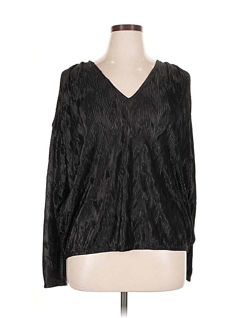 Express Long Sleeve Blouse In Black
