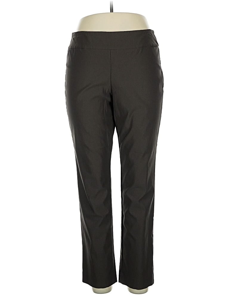 Pre-owned Nic + Zoe Casual Pants In Black