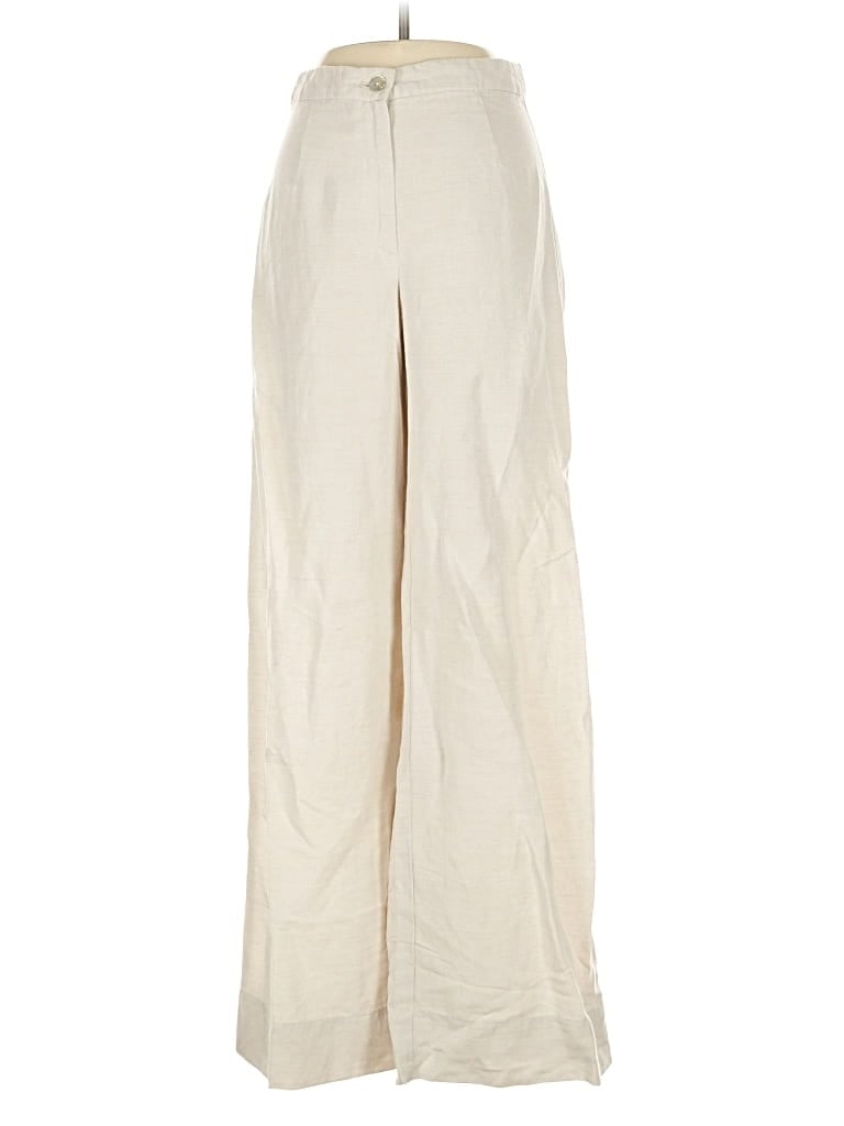 Pre-owned H&m Casual Pants In White