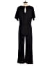 Unbranded 100% Polyester Solid Black Jumpsuit Size S - photo 2