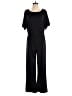 Unbranded 100% Polyester Solid Black Jumpsuit Size S - photo 1
