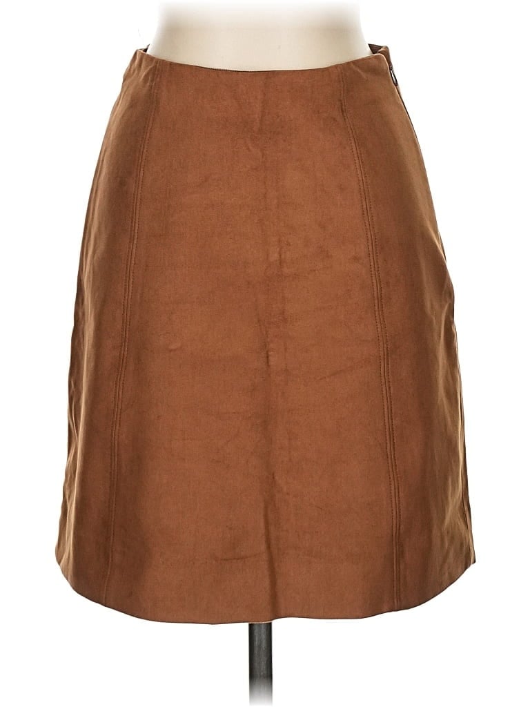 Pre-owned Babaton Casual Skirt In Brown