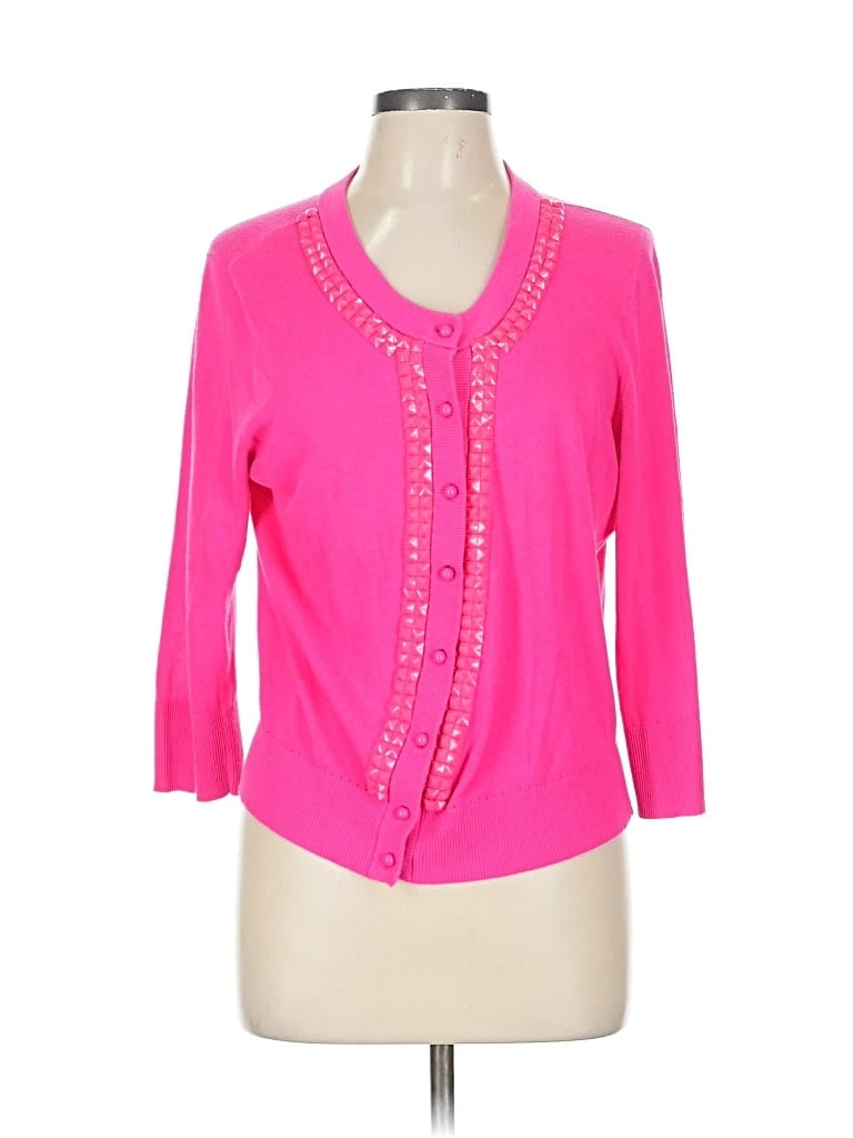 Pre-owned Kate Spade New York Cardigan Sweater In Pink