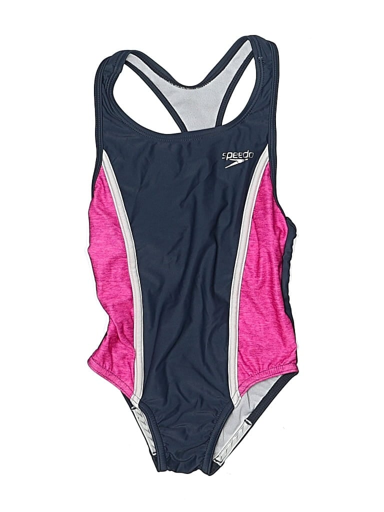 Pre-owned Speedo Kids' One Piece Swimsuit In Pink