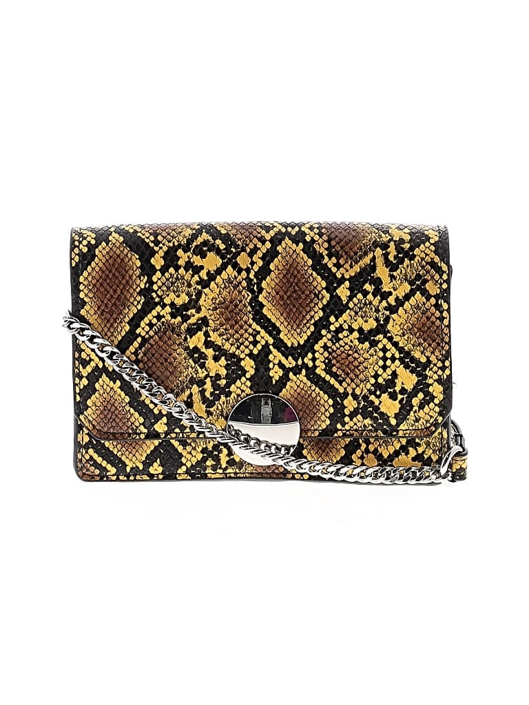 Pre-owned Zara Crossbody Bag In Yellow