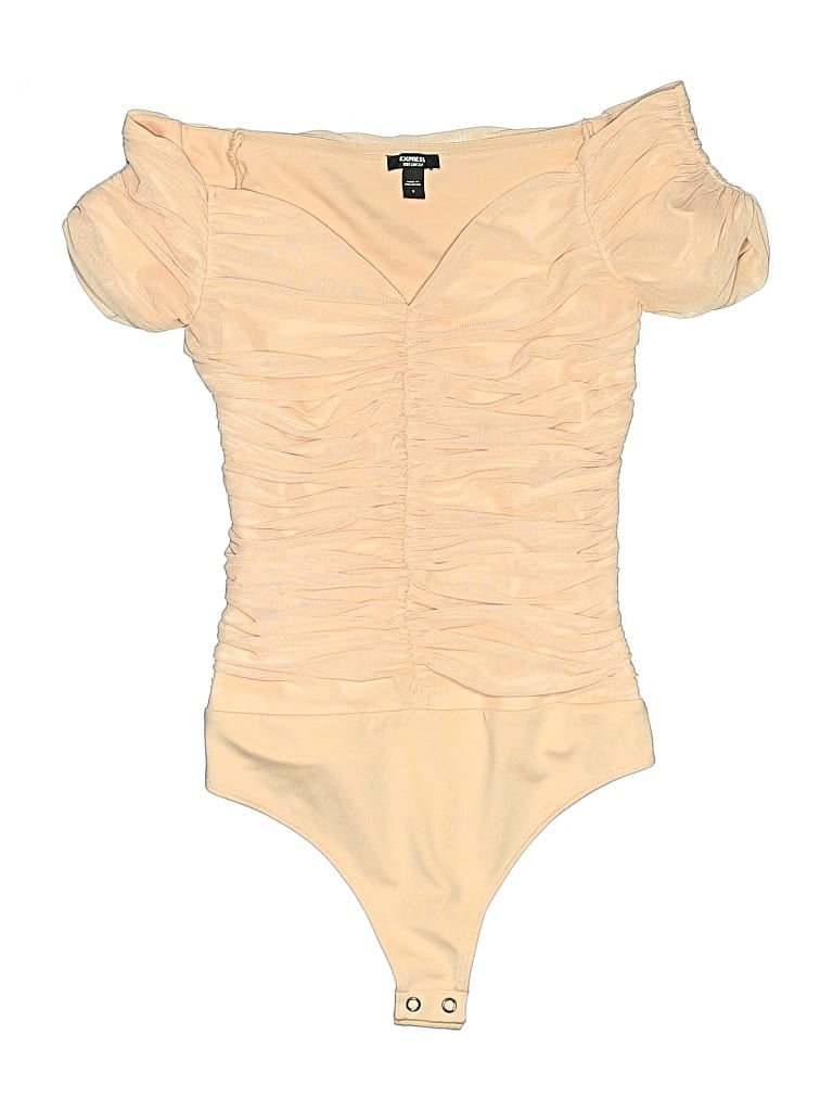 Pre-owned Express Bodysuit In Brown