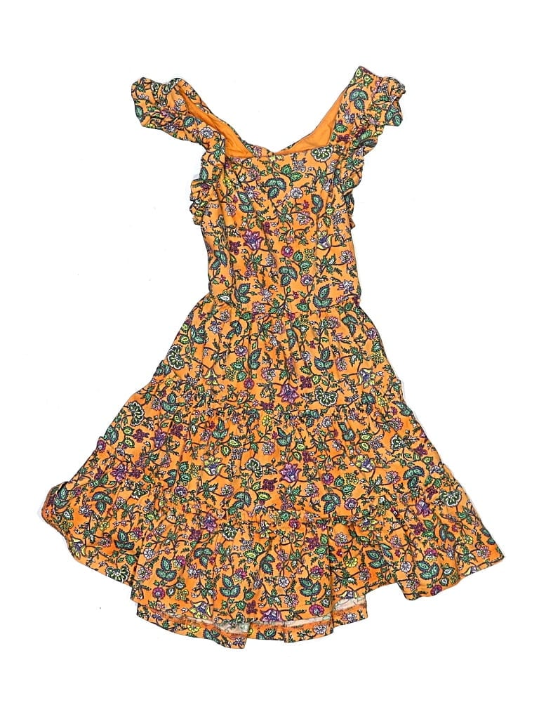 Pre-owned Polo By Ralph Lauren Kids' Dress In Orange