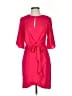 Adelyn Rae Solid Pink Cocktail Dress Size XS - photo 1