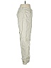 Ann Taylor Solid Ivory Cargo Pants Size 8 - photo 4