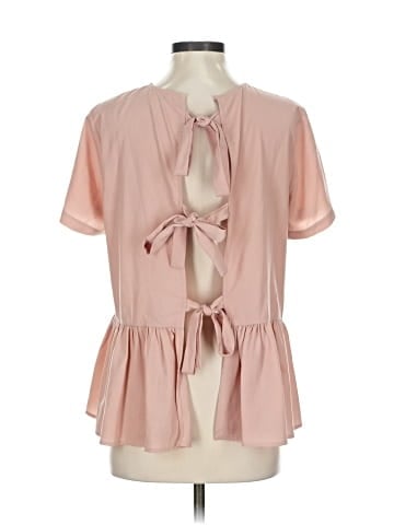 Hinge Short Sleeve Blouse (view 2)