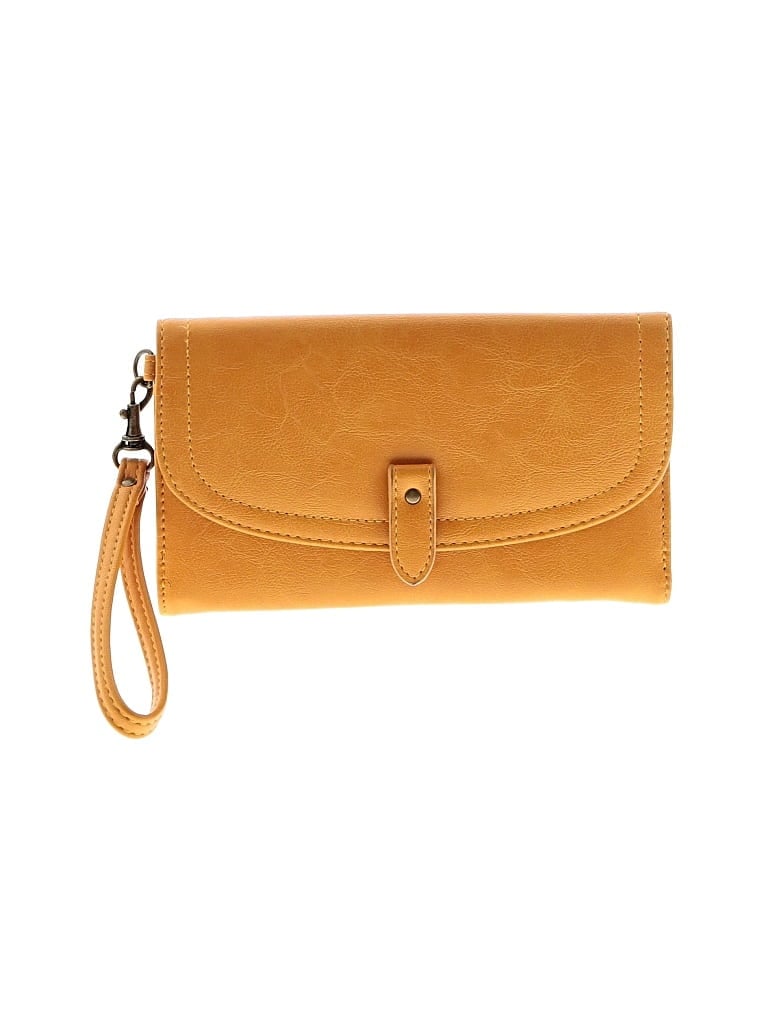 Pre-owned Unbranded Wristlet In Orange