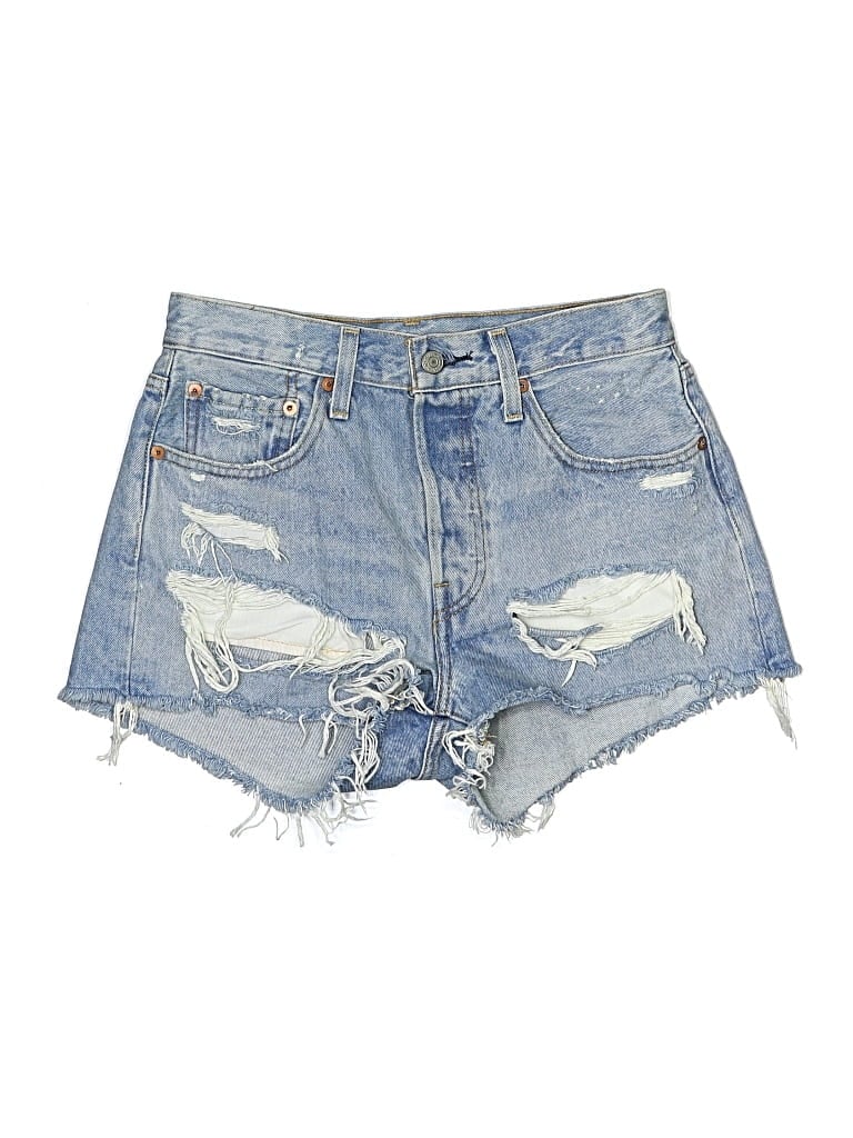 Pre-owned Levi's Denim Shorts In Blue
