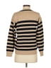 Maison 123 Stripes Tan Wool Pullover Sweater Size S - photo 2