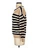 Maison 123 Stripes Tan Wool Pullover Sweater Size S - photo 5