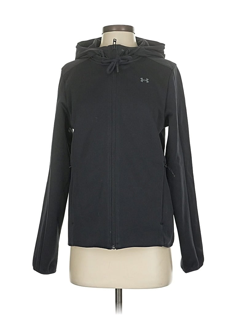 Pre-owned Under Armour Zip Up Hoodie In Gray