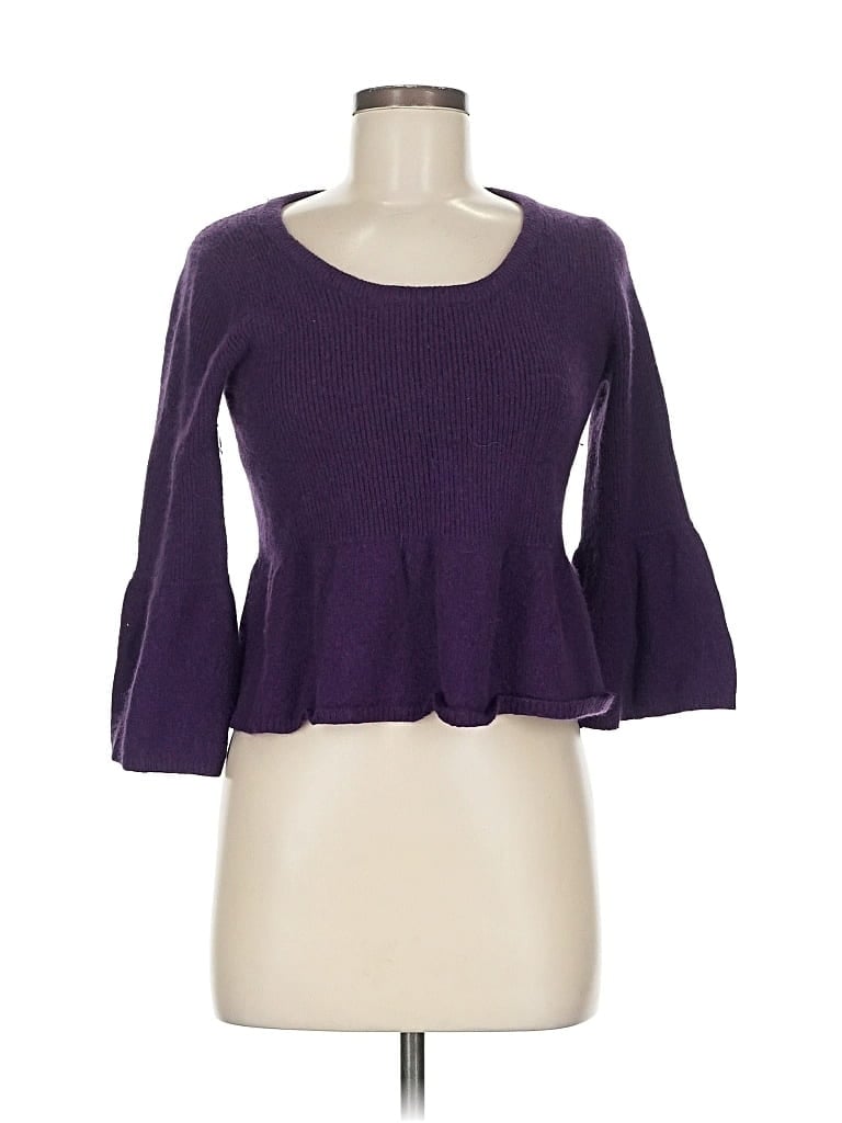 Pre-owned Express Cardigan Sweater In Purple