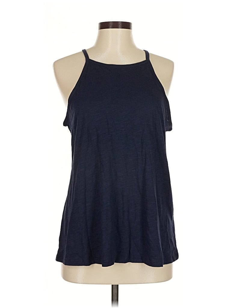 Torrid Tank Top Blue Halter Neckline Tops