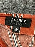 Audrey 3+1 Stripes Red Casual Pants Size L - photo 3