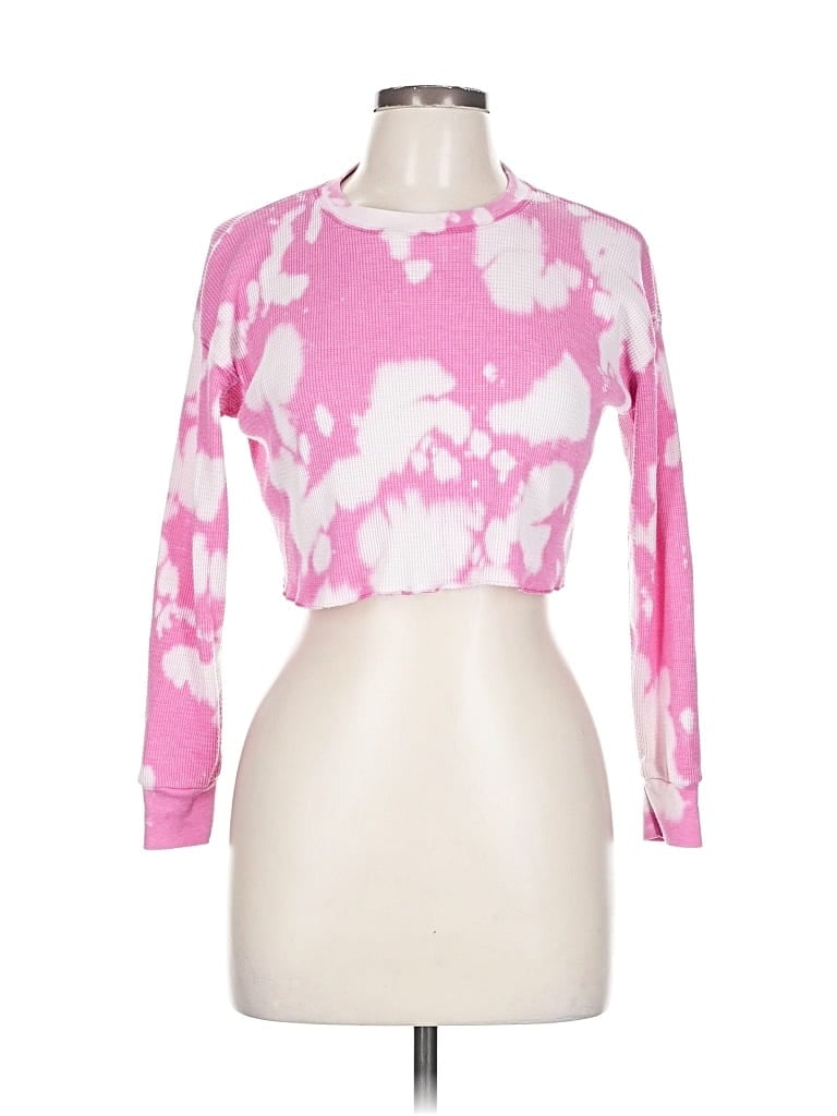 Pre-owned Katie J Nyc Cardigan Sweater In Pink