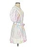 S/W/F Tie-dye White Yellow Casual Dress Size S (estimated) - photo 4