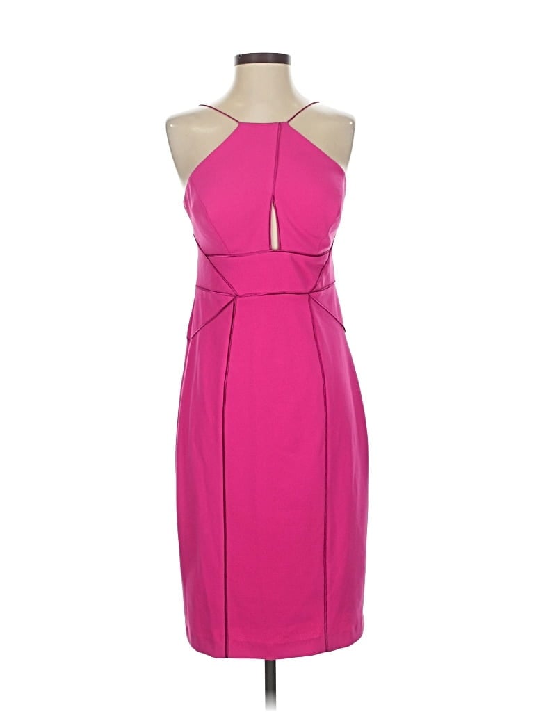 Pre-owned Aidan Mattox Cocktail Dress In Pink