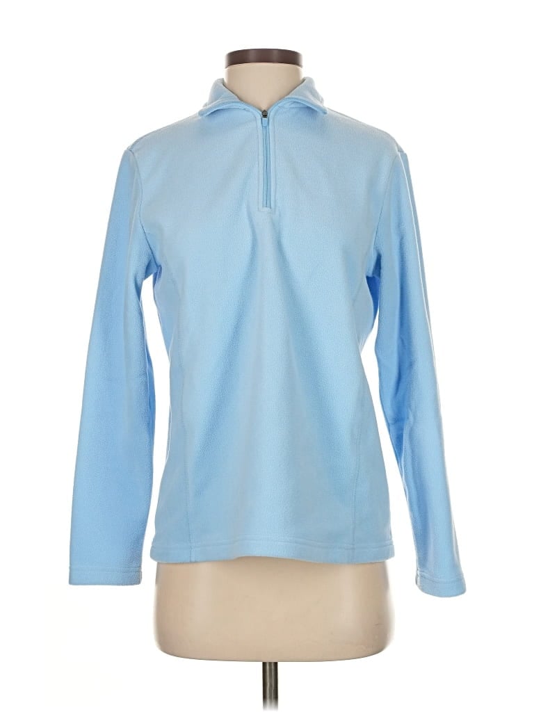 Pre-owned Lands' End Sweatshirt In Blue