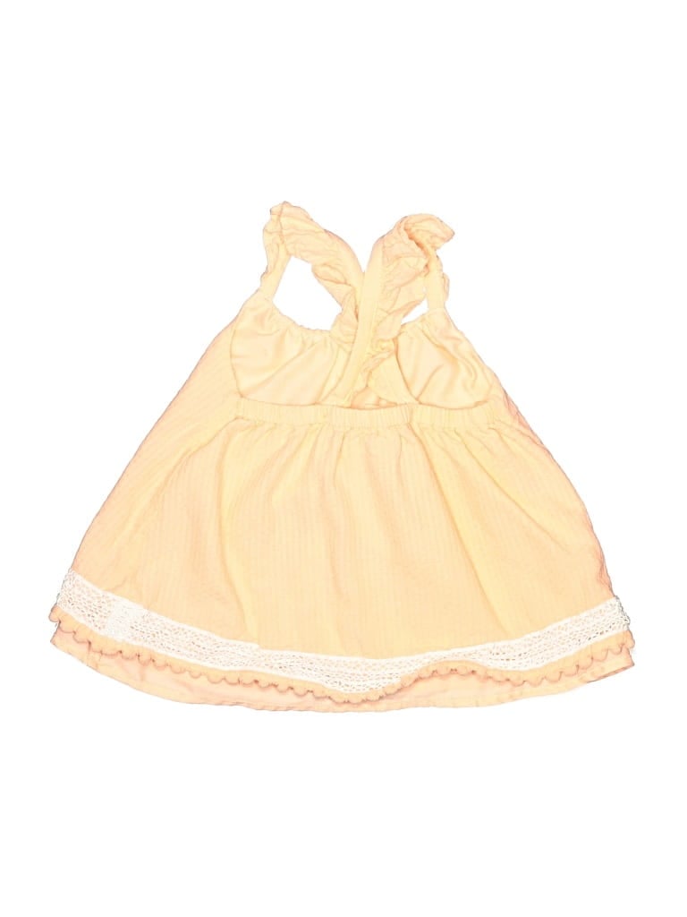 Pre-owned Max Studio Kids' Dress In Yellow