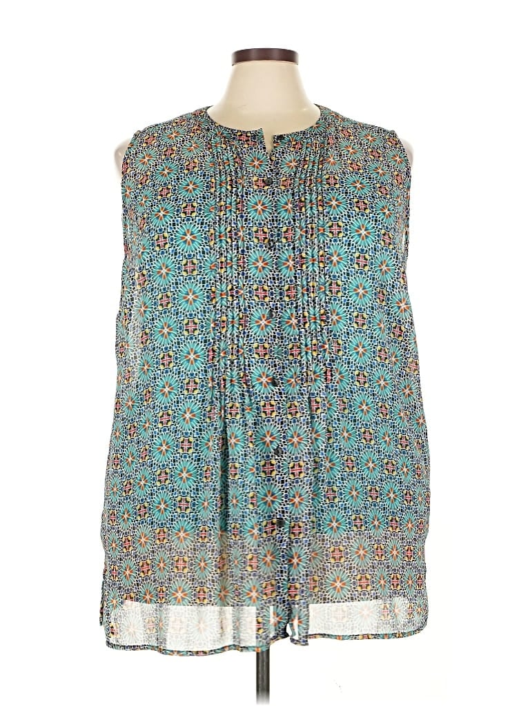 Pre-owned Liz Claiborne Casual Dress In Blue