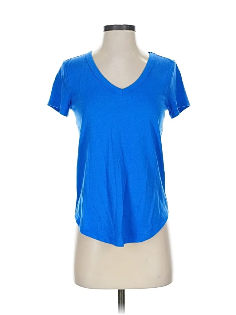 Pre-owned Sonoma Goods For Life Short Sleeve T-shirt In Blue