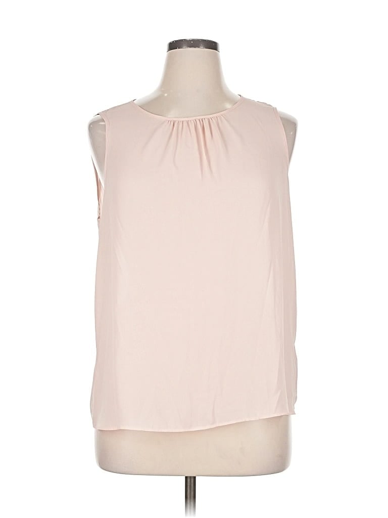 Pre-owned Apt. 9 Sleeveless Blouse In Pink