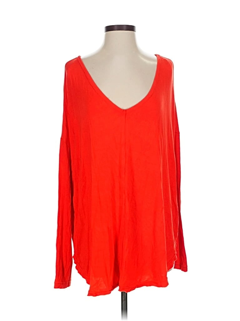 Pre-owned Free People Pullover Sweater In Red