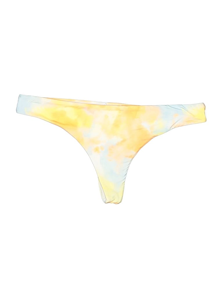 Pre-owned Roxy Swimsuit Bottoms In Yellow