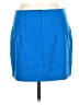 Zara Solid Blue Casual Skirt Size L - photo 2