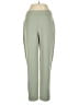 Express Solid Green Casual Pants Size S - photo 1