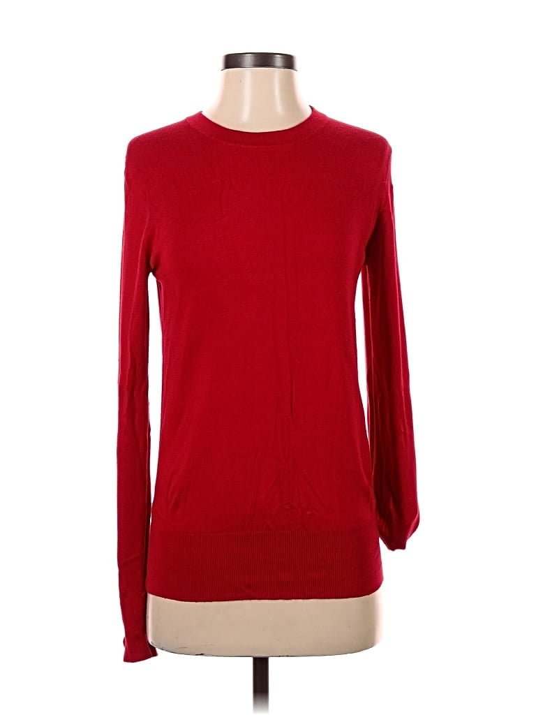 Pre-owned Zara Pullover Sweater In Red