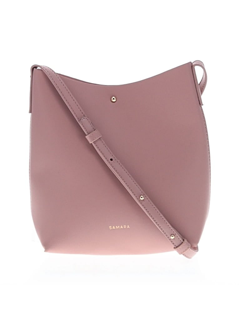 Pre-owned Samara Crossbody Bag In Pink